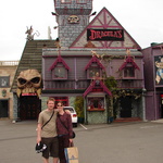 Ohhh - so scary! Dracula's, the day after we went there for their fantastic dinner / cabaret