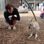 It was customary to squat while talking to the big wabbits