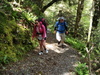 Marcus and Jess coming up the path