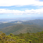 The view from further up - nearing Powell Hutt