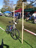 Tom's bike - patiently waiting Andy's return so it can get thrown round the course.