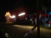This is actually a biker riding past our tent.