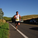 Tony, powering through his second leg.