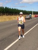 Sarah on her second leg - the 