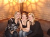 Nicky with her eyes closed, Sarah & Helen