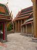 Very empty, eery and beautiful to be in a tourist free wat.