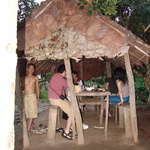 Lunch, at the second of two villages we stayed at on the trek north of Chiang Mai.