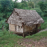 A mountain villagers hut.