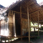 Our second nights sleep was in our own little hut.