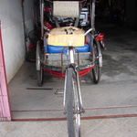 Old school tuk tuk. Possibly for sale?