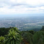 The view from the top of the Wat