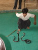 Crazy snake man!