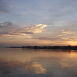 Sunset on the Meekong