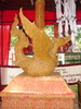 Thin wax art at Ubon Ratchathani's candle festival.