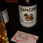 Singha Beer at the MDK food centre