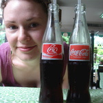 Coca! Never before have we drunk so much soft drink. It was so cheap and refreshing.