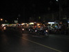 Stalls at Ubon Ratchathani's night market.