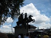 Random horse statue.