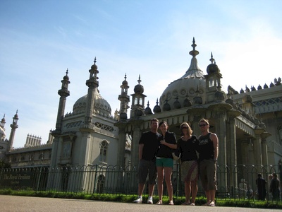 The Royal Pavilion palace - most impressive!