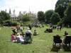 The palace gardens for lunch.