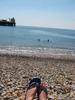 Tom and Dave take a quick dip.