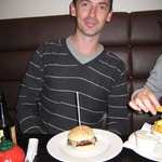 James, with his first taste of GBK ....