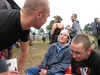 At the V Festival