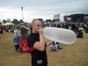 .... and was given free baloons!