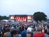 Kasabian (I think) take the stage.
