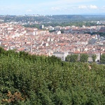 View from the Cathedral of Lyon