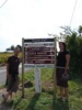 The sign to the farm.