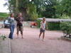 Petanque - go team Kiwi (and Tim)!