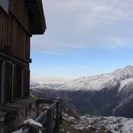 View from hut