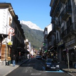 Chamonix's main street