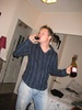 Birthday boy, enjoying one of our Fleurie bottles of goodness.