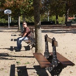 A Frenchman in a French park