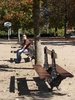 A Frenchman in a French park