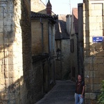 One of the many streets leading into the medieval city