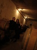 WIne tour with lots of barrels of wine