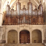Remarkable Organ with a very small Tom at the bottom