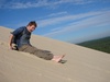 Taking the sand down