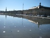 Fountain by the river La Garonne