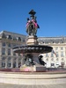 Fountain dressed for Breast Cancer week