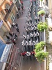 A random band coming down our street one morning!
