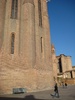 St Cécile's Cathedral from the outside