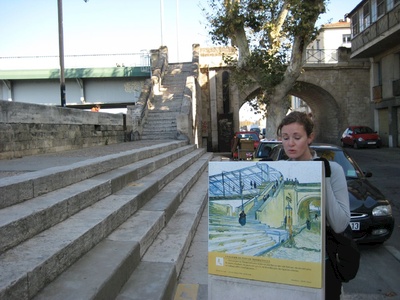Van Gogh scene - The Trinquetaille Bridge