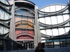 Entrance to the crazy Musee d'Art Moderne et Contemporain