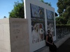 Outside the Marc Chigall musee