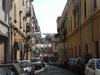 An average washing line in the street