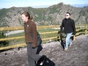 It was a steep and chilly climb